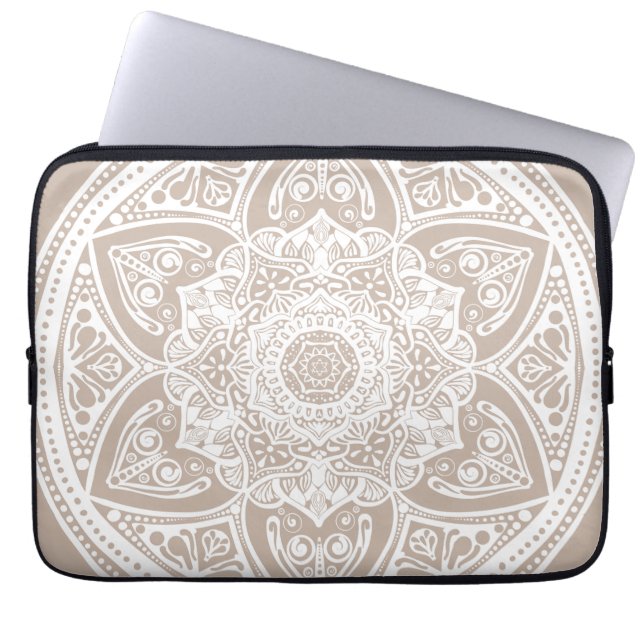 Wool Mandala Laptopschutzhülle (Vorderseite)