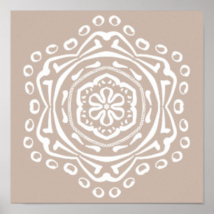 Wool Mandala Poster