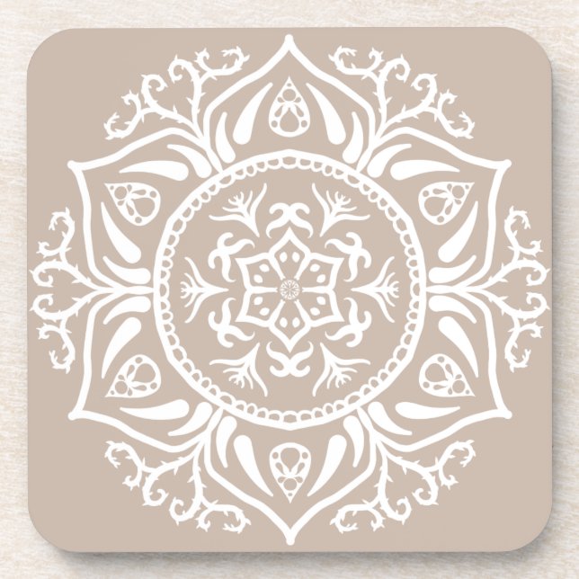 Wool Mandala Untersetzer (Vorderseite)