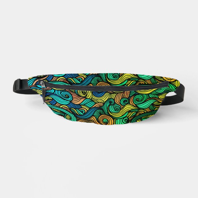 Wool Topped paisley Bauchtasche (Vorderseite)