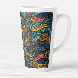 Wool Topped paisley Milchtasse