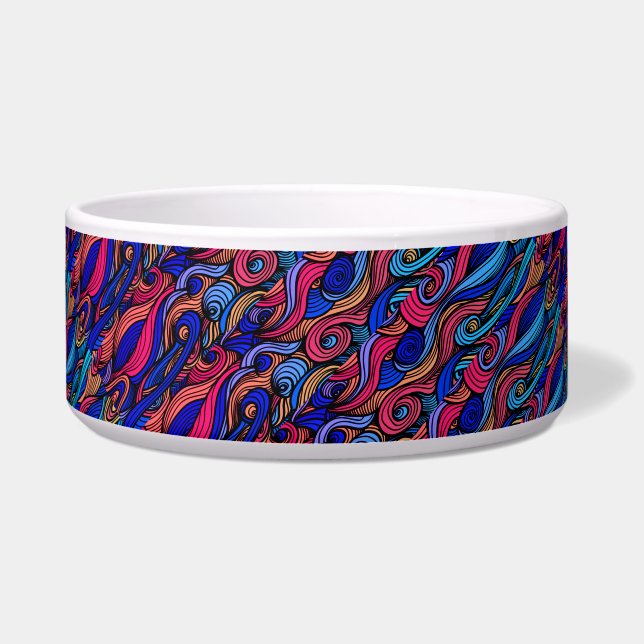 Wool Topped paisley Napf (Vorderseite)