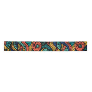 Wool Topped paisley Satinband