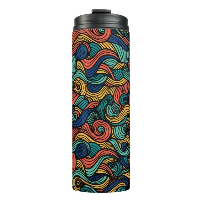 Wool Topped paisley Thermosbecher (Vorderseite)