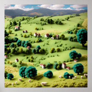 Woolen Meadows 1 Poster