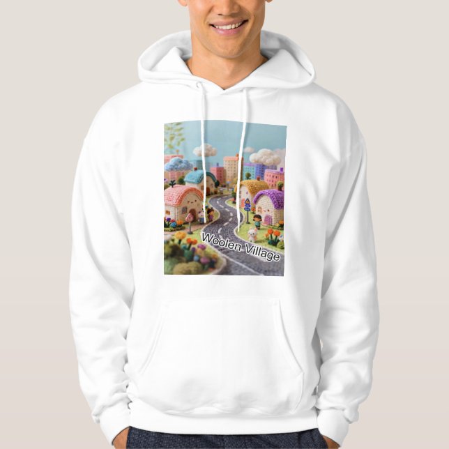 Woolen Village  Hoodie (Vorderseite)