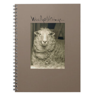 "Woolgatherings" Notizbuch von Notforgotten Notizblock
