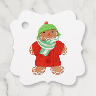 WOOLIE GINGERBREAD Extravagante Zaubermarken Geschenkanhänger