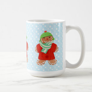 WOOLIE GINGERPREAD Tall White Mug