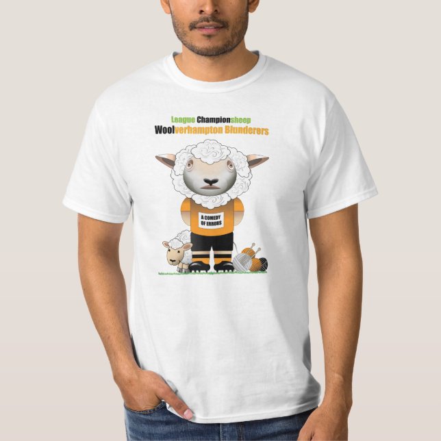 Woolverhampton Blunderers Funny Football T - Shirt (Vorderseite)