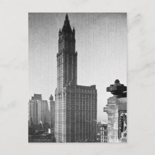 Woolworth Building Lower Manhattan New York City Postkarte