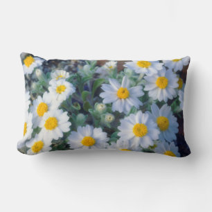 Wooly-Daisy-Wildblumen Lendenkissen