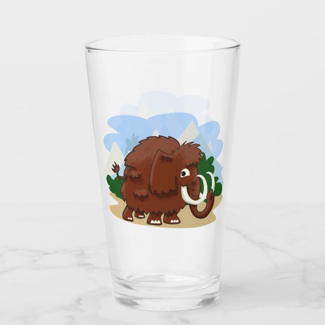 Wooly Mammoth Glas (Vorderseite)