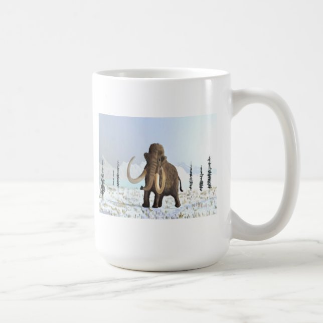 Wooly Mammoth Kaffeetasse (Rechts)