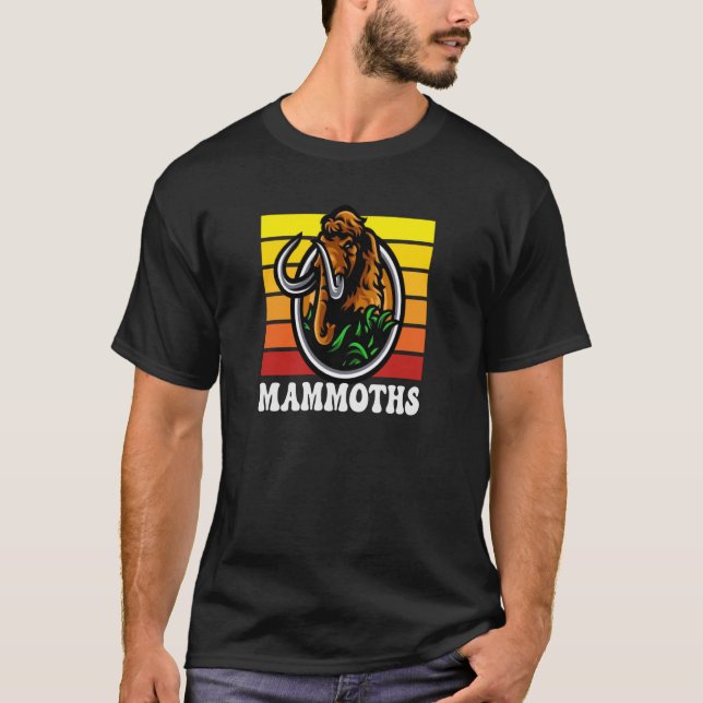Wooly Mammoth Sunset T-Shirt (Vorderseite)