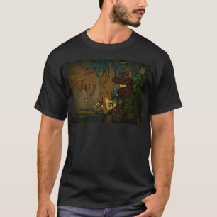 Wooly Rhino ist in New York Apokalypse Junter. T-Shirt