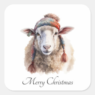 Wooly Wonderland, Brauch Quadratischer Aufkleber
