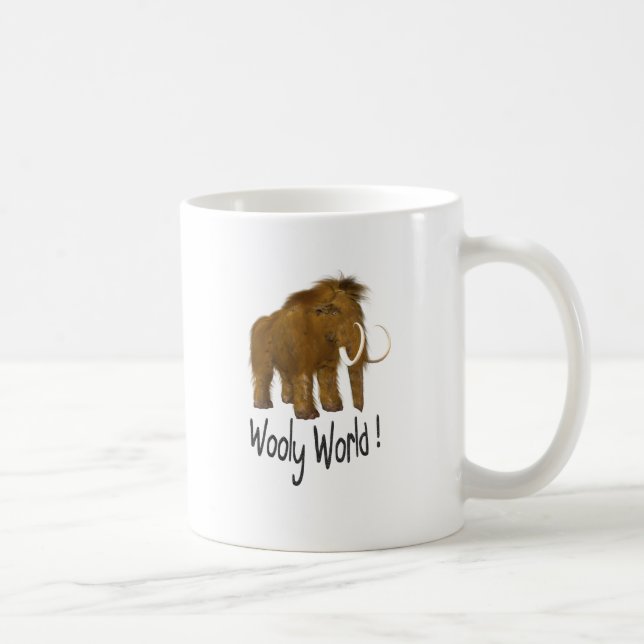 "Wooly World" Wooly Mammoth Kaffeetasse (Rechts)