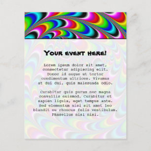 Woooo Mandelbrot Fraktal Flyer