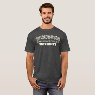 Woosong Universität u. Motto: Nihil Operatur T-Shirt