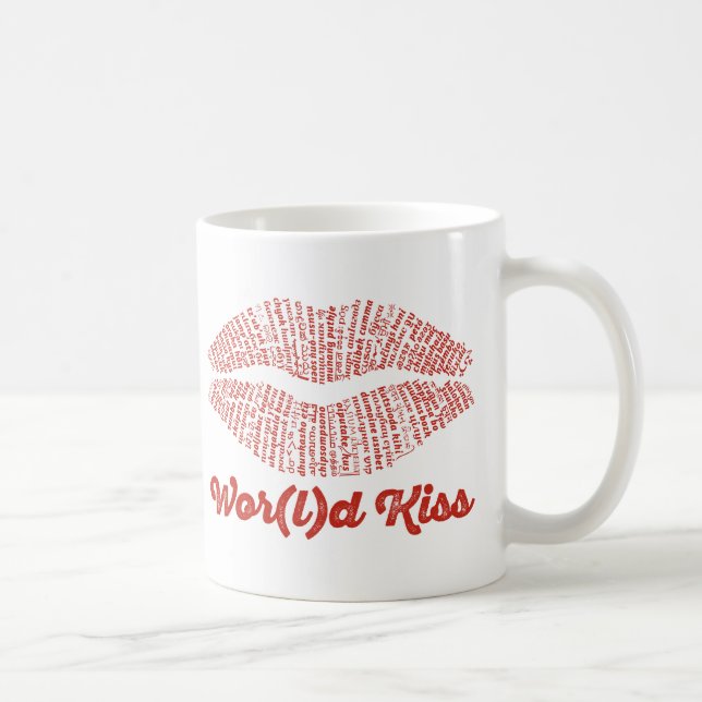 Wor(l)d Kiss Mug (Droite)