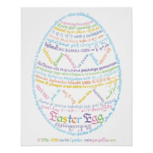 Wor(l) Ostereier-Poster