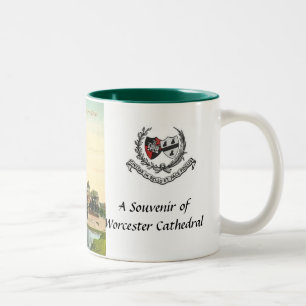 Worcester Cathedral Souvenir Tasse