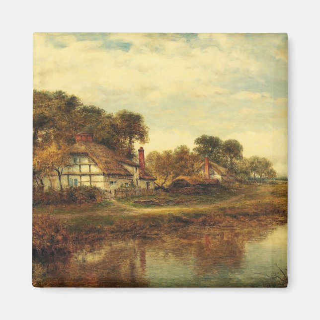 Worcester-Hütten von Leader Benjamin Williams Magnet (Vorne)