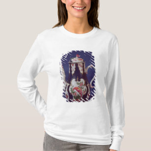 Worcester-Kaffeetopf, verziert mit Vögeln T-Shirt