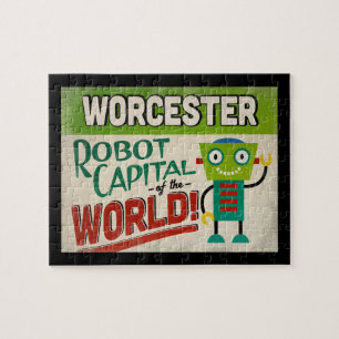 Worcester Massachusetts Roboter - Lustige Vintage