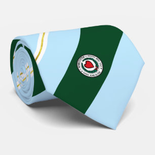 Worcester (Massachusetts) Stadtflagge Neck Tie Krawatte