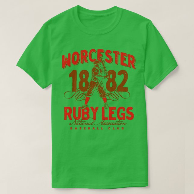 Worcester Ruby Legs T-Shirt (Design vorne)