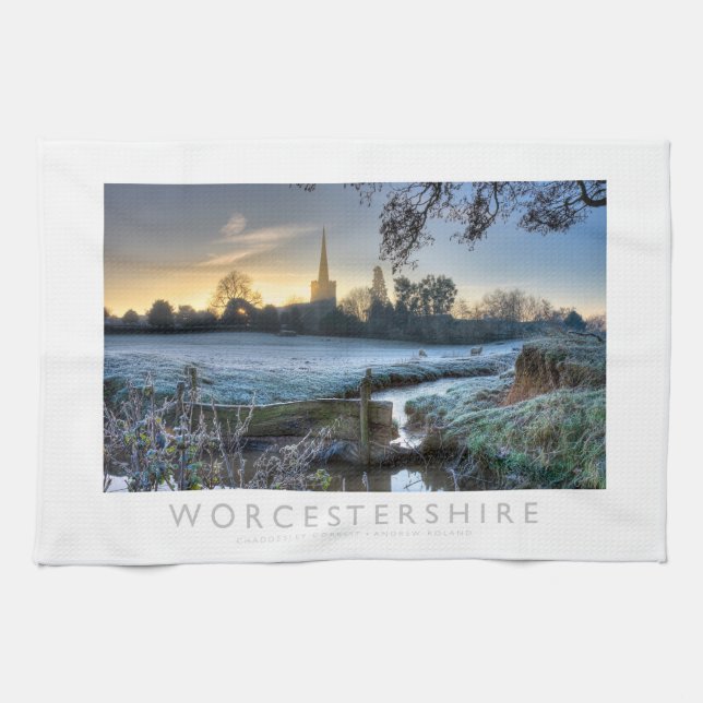 Worcestershire Geschirrtuch (Horizontal)