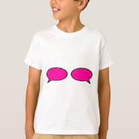 Word-Blase Links rechte Magenta Das MUSEUM Zazzle 