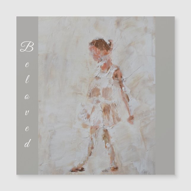 Word for the year: Beloved Magnetkarte (Vorderseite)