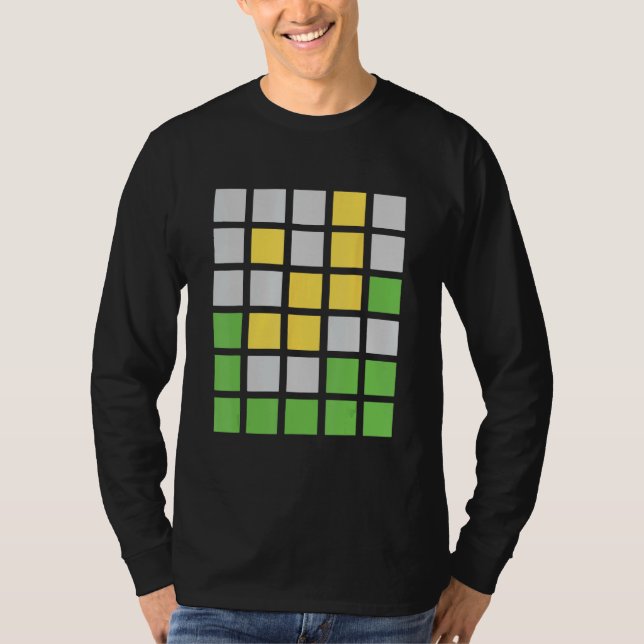 Word Game-Geschenk T-Shirt (Vorderseite)