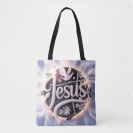 Word Jésus sacs fourre-tout chrétien
