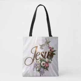 Word Jésus sacs fourre-tout chrétien