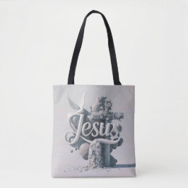 Word Jésus sacs fourre-tout chrétien