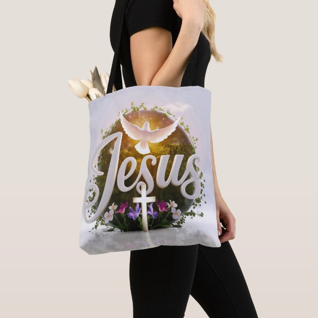 Word Jesus Totbeutel christlich Tasche (Von Nahem)