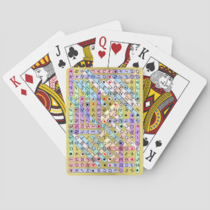 Word Search Puzzle - Chaotic Löved Spielkarten