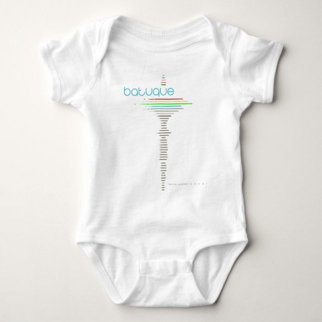 Word-Shirt - Batuque Baby Strampler (Vorderseite)