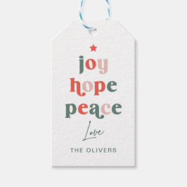 Word-Tree-Geschenk-Tag Geschenkanhänger