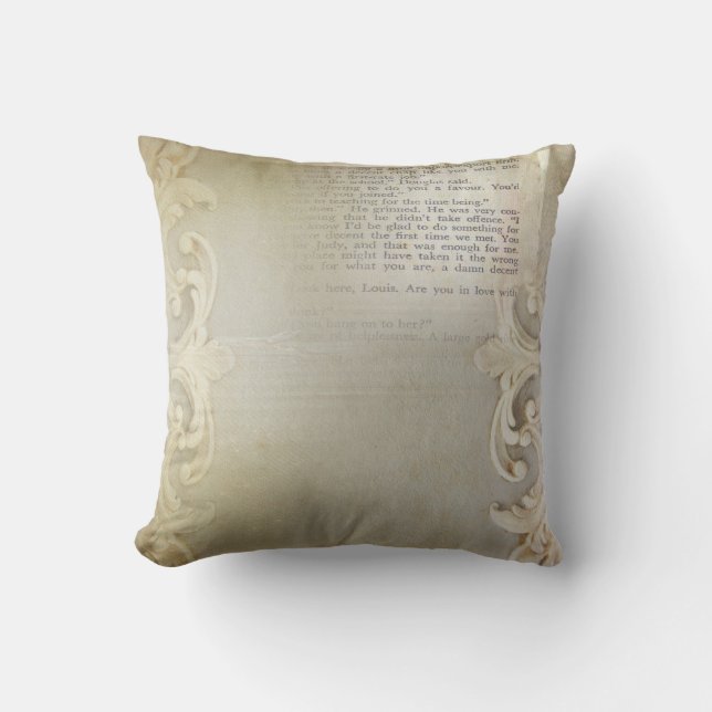 Worddekoration Pillow Kissen (Vorderseite)