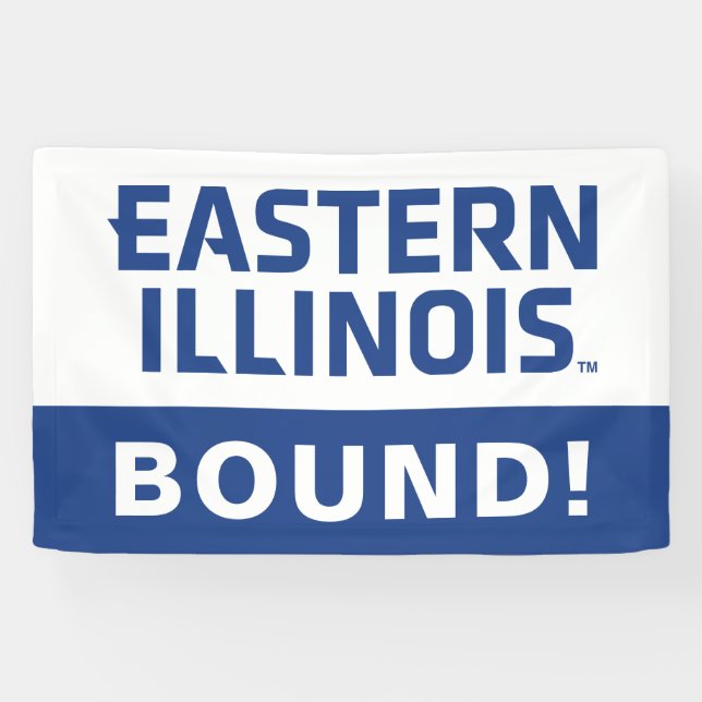 Wordmark-Logo der Universität Ost-Illinois Banner (Horizontal)