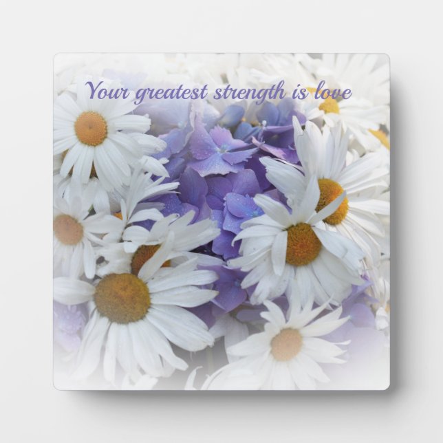 Words of Wisdom Tabletop Plaque with Easel Fotoplatte (Vorderseite)