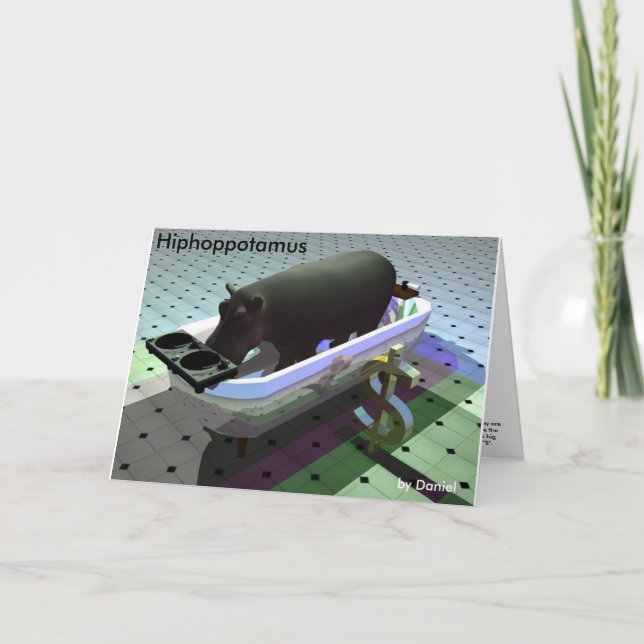 WordsEye Gruß-Karte Karte (Vorderseite)