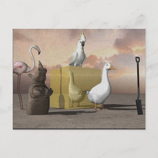 WordsEye Postkarte (Vorderseite)