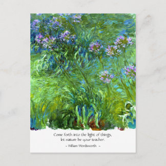 Wordsworth: Kommen Sie ins Licht der Dinge Postkarte