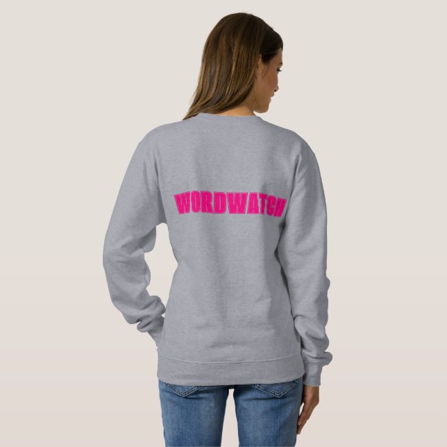 Wordwatch Sweatshirt (Schwarz voll)